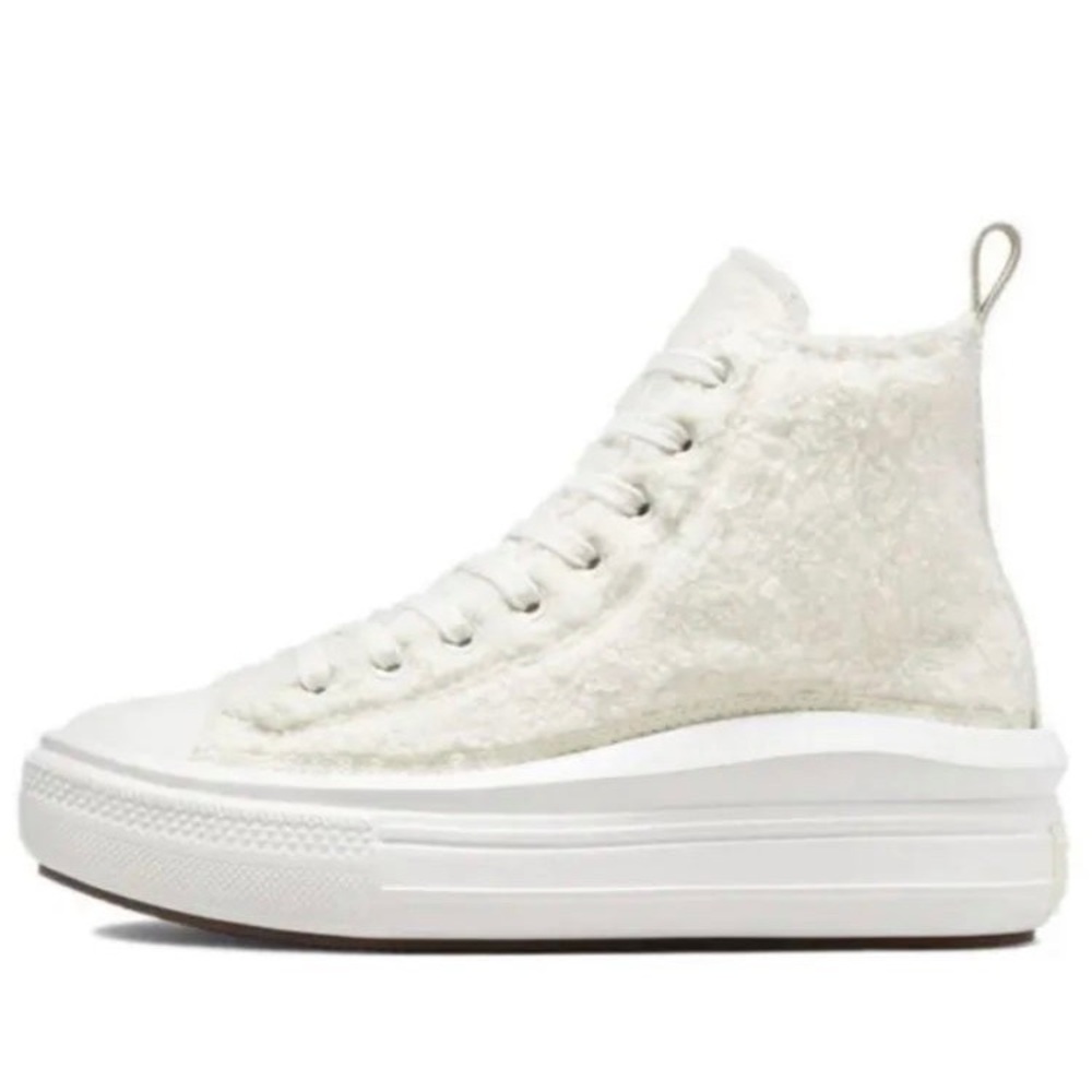 Converse Chuck Taylor All Star Cozy Tones Sherpa Sneakers Size 7.5